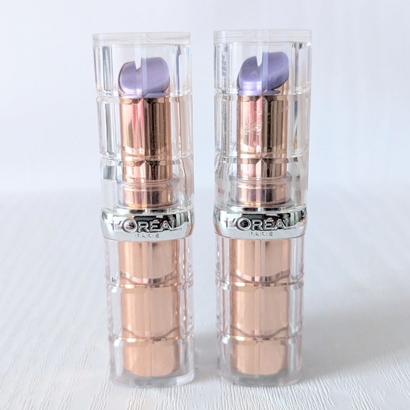 2Pcs L'Oreal Colour Riche Plump & Shine Sheer Lipstick #109 BLUE MINT PLUMP - Picture 2 of 4